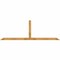 Ekena Millwork Portland Rough Sawn Timber Gable Bracket, Western Red Cedar, 108"W x 36"H x 4"D x 4"F, 8/12 Pitch GBW108X36X0404POR00RWR - alternate 1